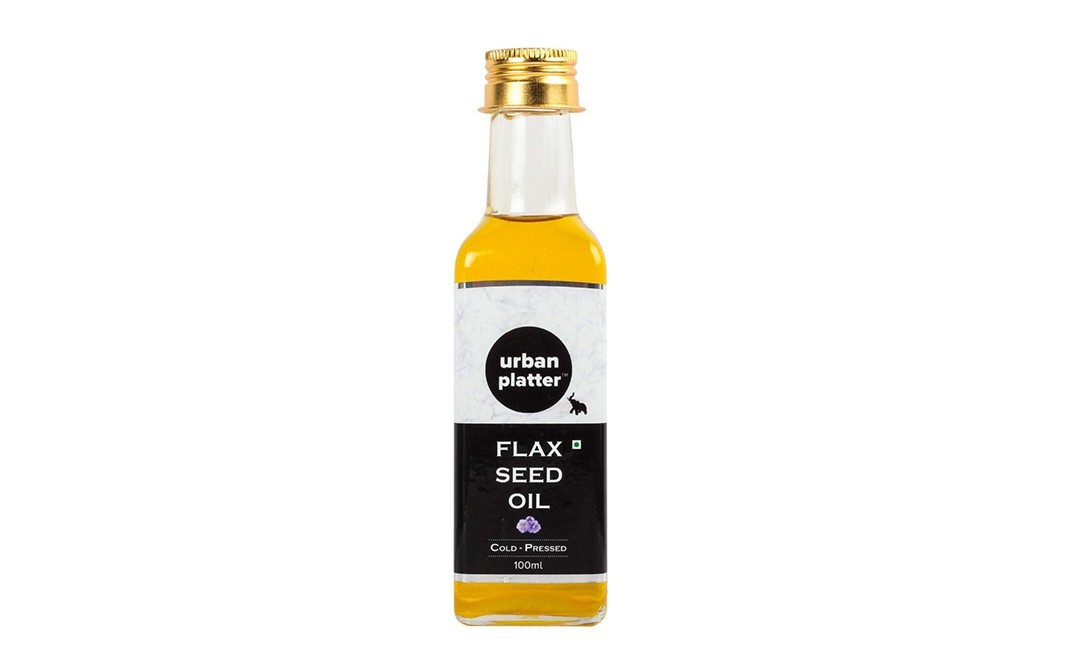 Urban Platter Flax Seed Oil    Plastic Bottle  100 millilitre